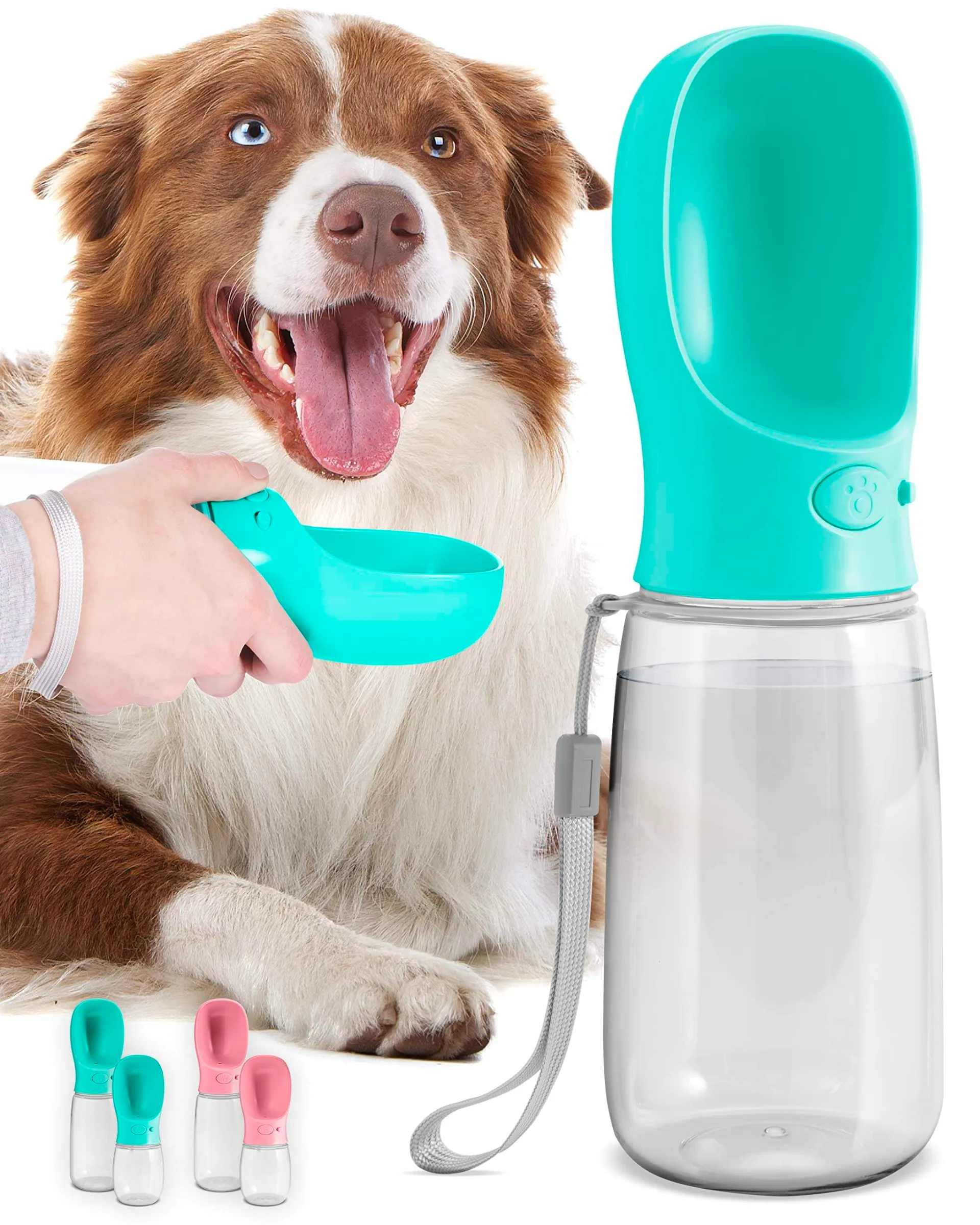 Pet Accessories Outdoor Walking Puppy Drinking Bowl Lightweight Leakproof Portable Travel Dog Water Dispenser Dog Water Bottle