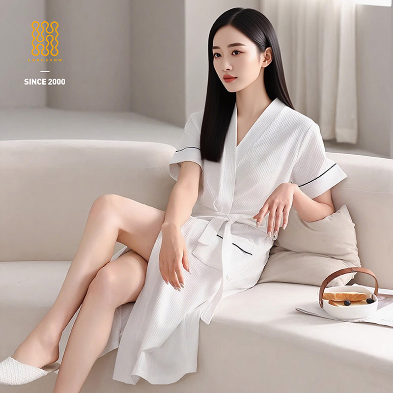 Creating a Spa Day with Plush Waffle Bath Robes