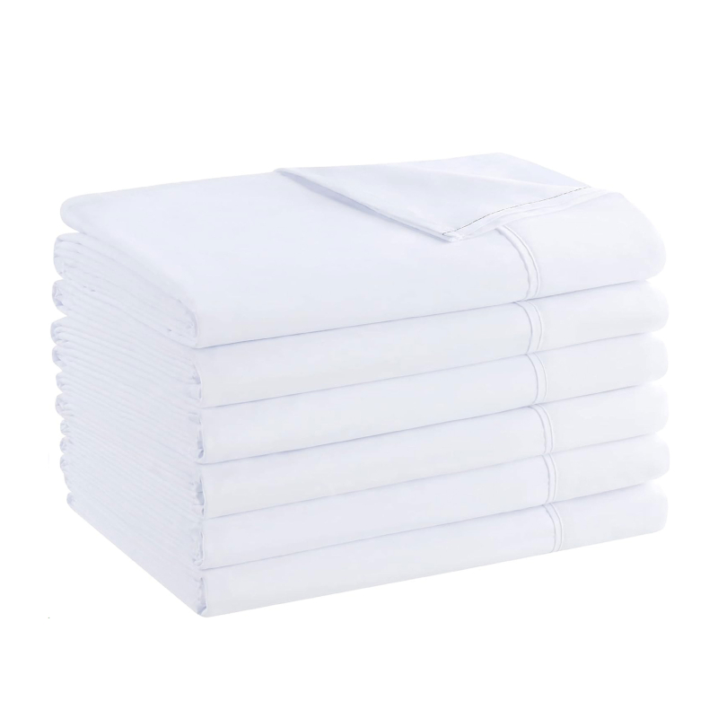 Wholesale hotel 120g microfiber bed sheet