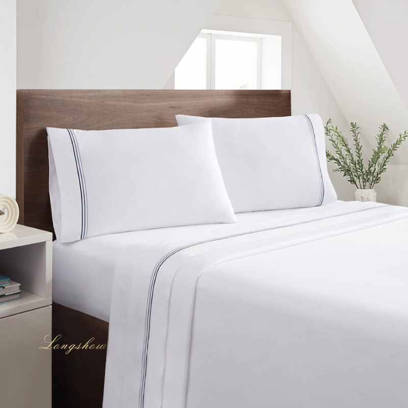 cotton polyester percale sheet sets