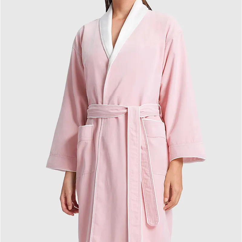 Hotel linen gabardine Cloth Bathrobe