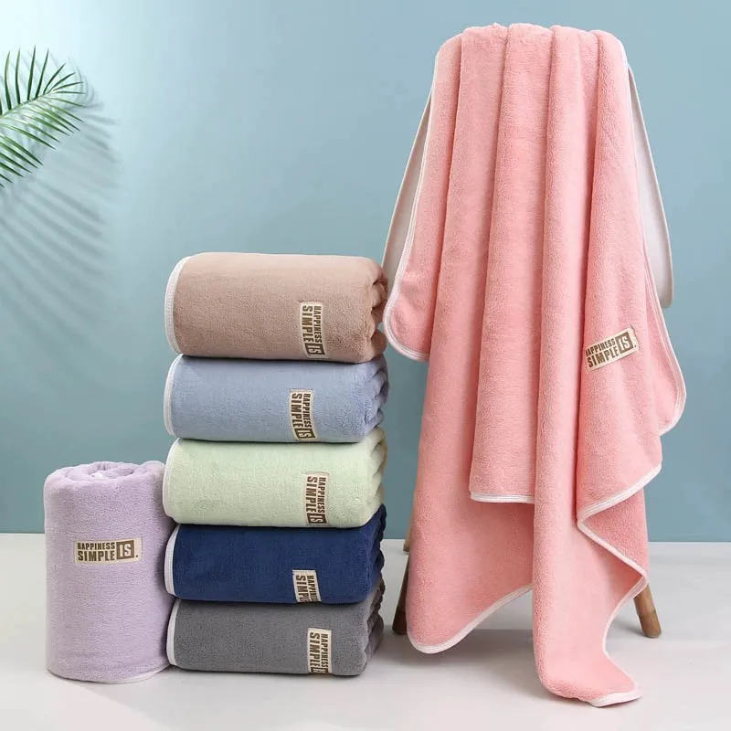 Microfiber Coral Velvet Highly Absorbent Towels