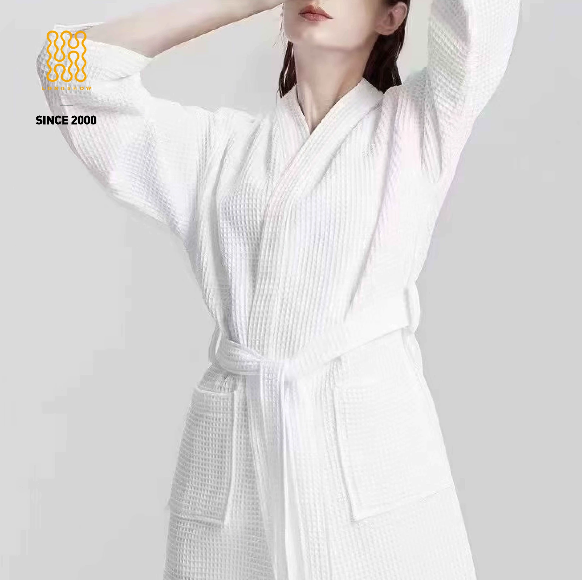 Indulge in Spa-Like Comfort with a Waffle Spa Bathrobe