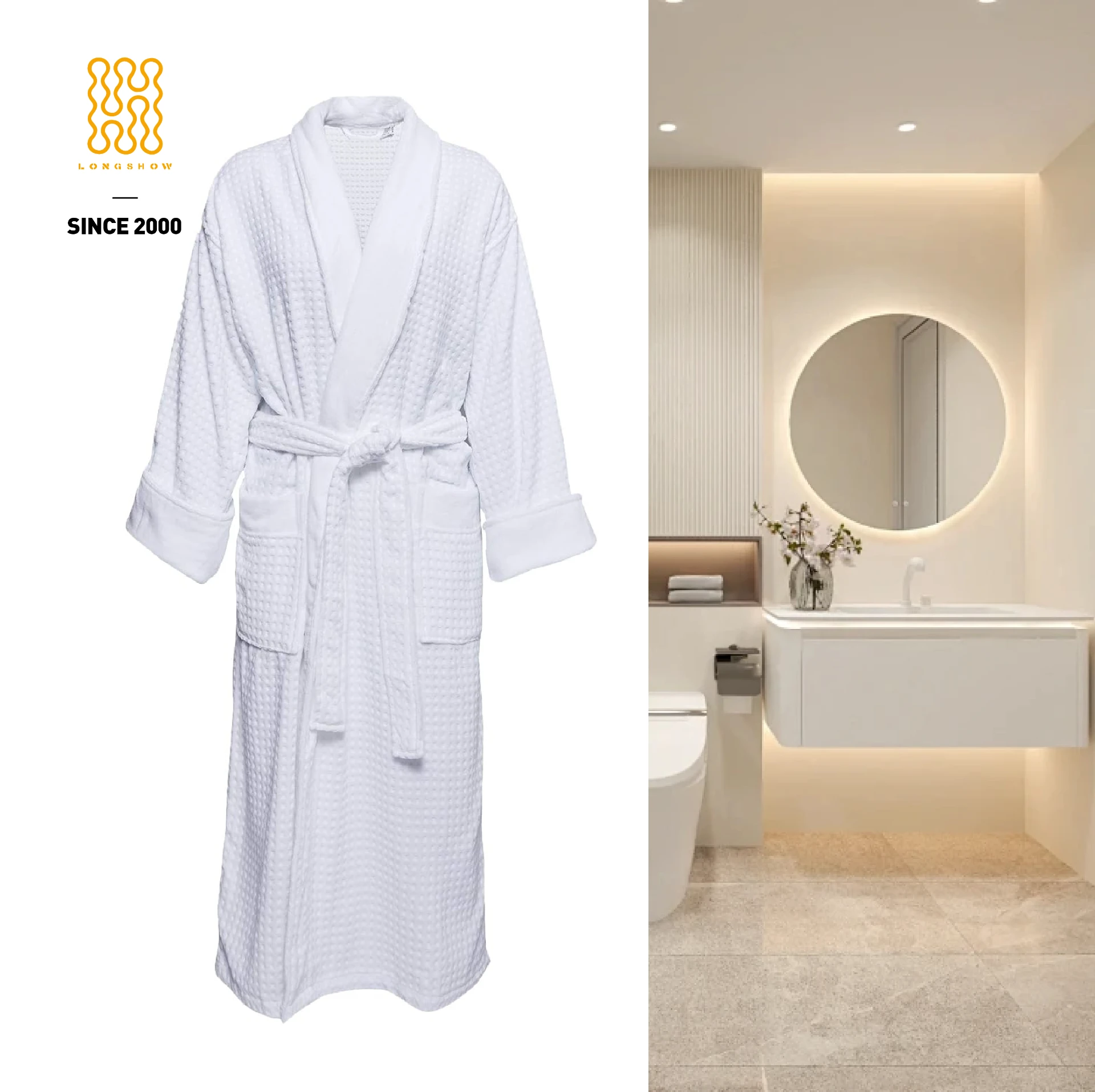 Wrap Yourself in Comfort: The Waffle Weave Bathrobe Revolution