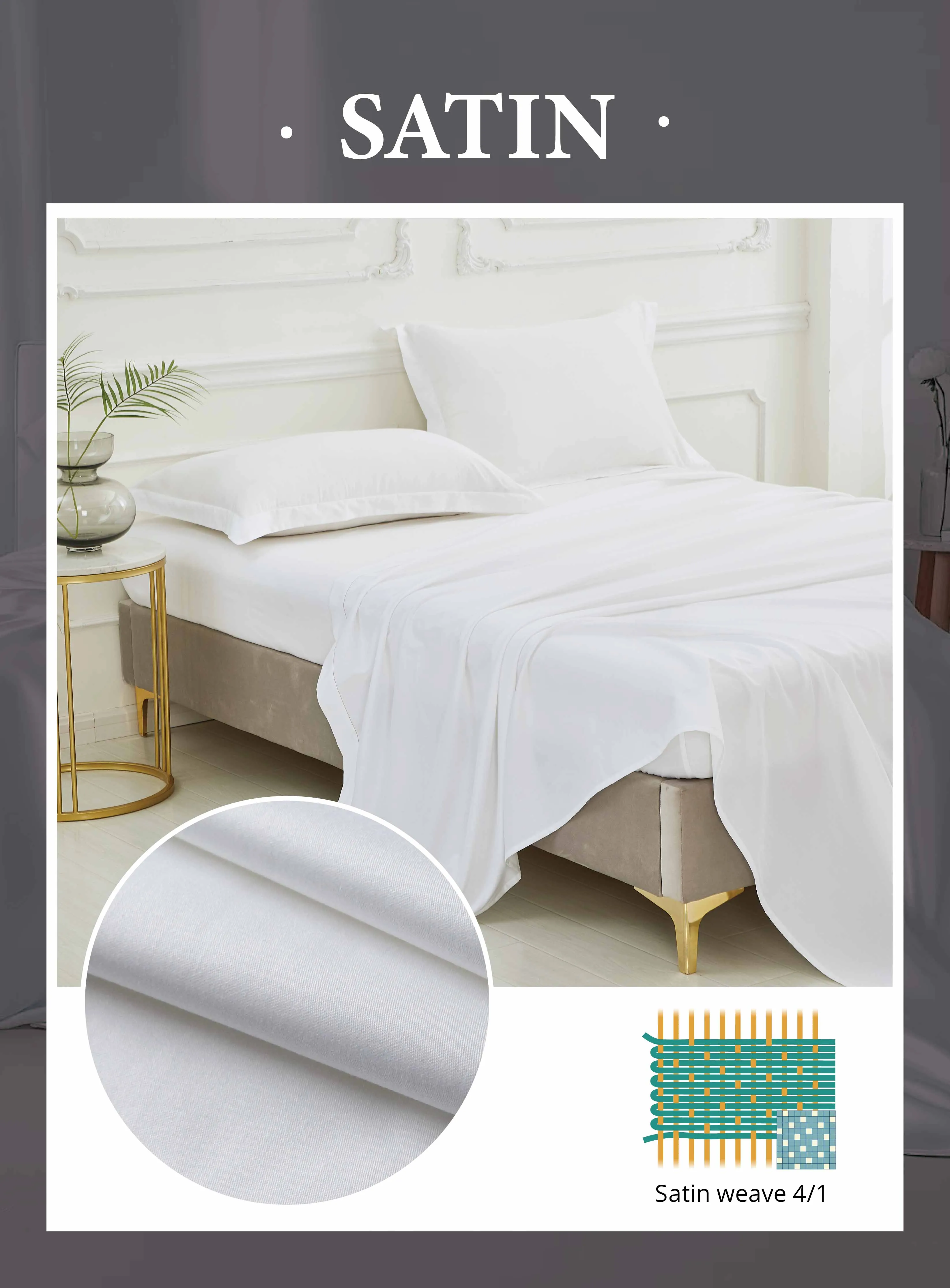 Explore the Luxurious Comfort of Satin Bed Sheets for a Dreamy Sleep Experience