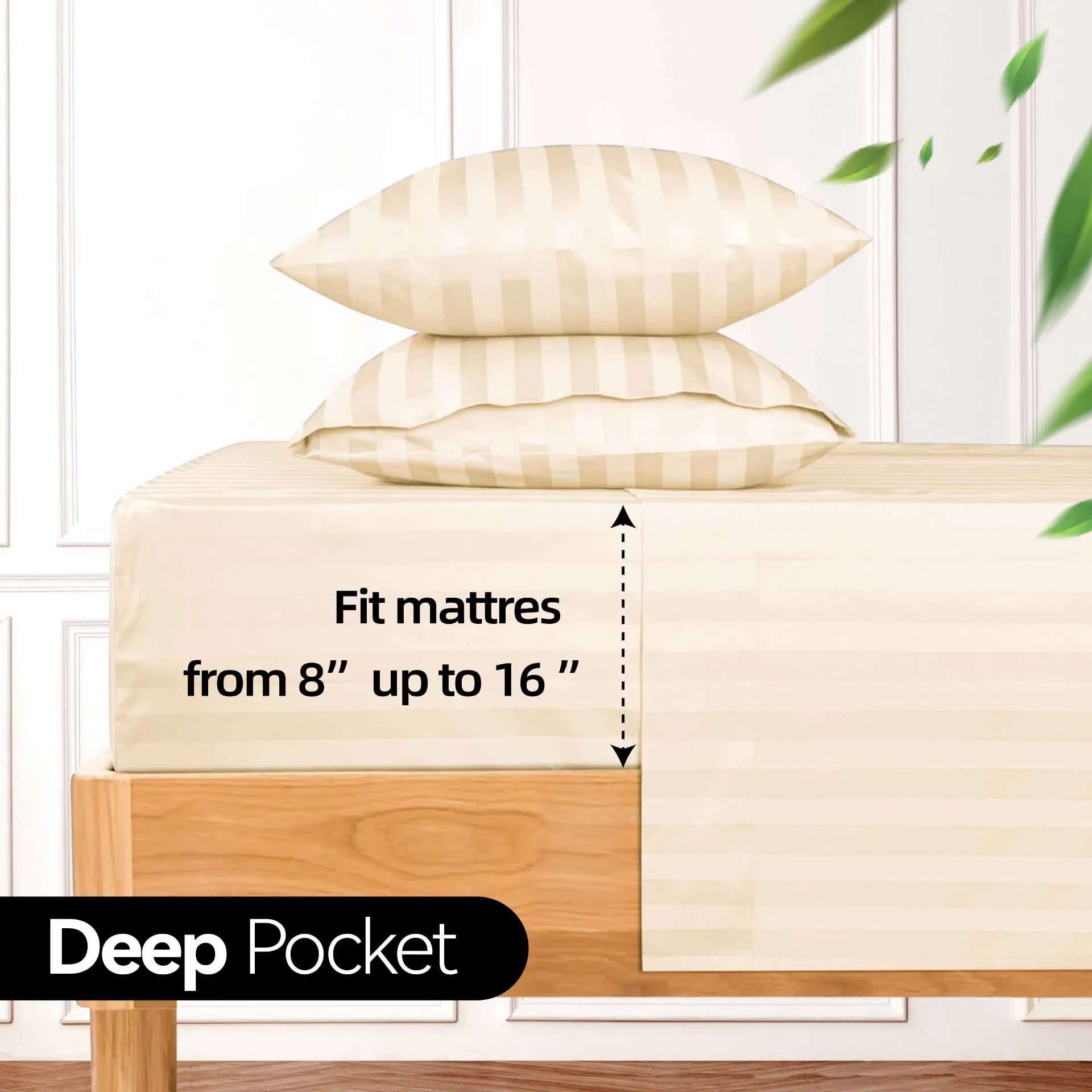 white brushed cotton bedding