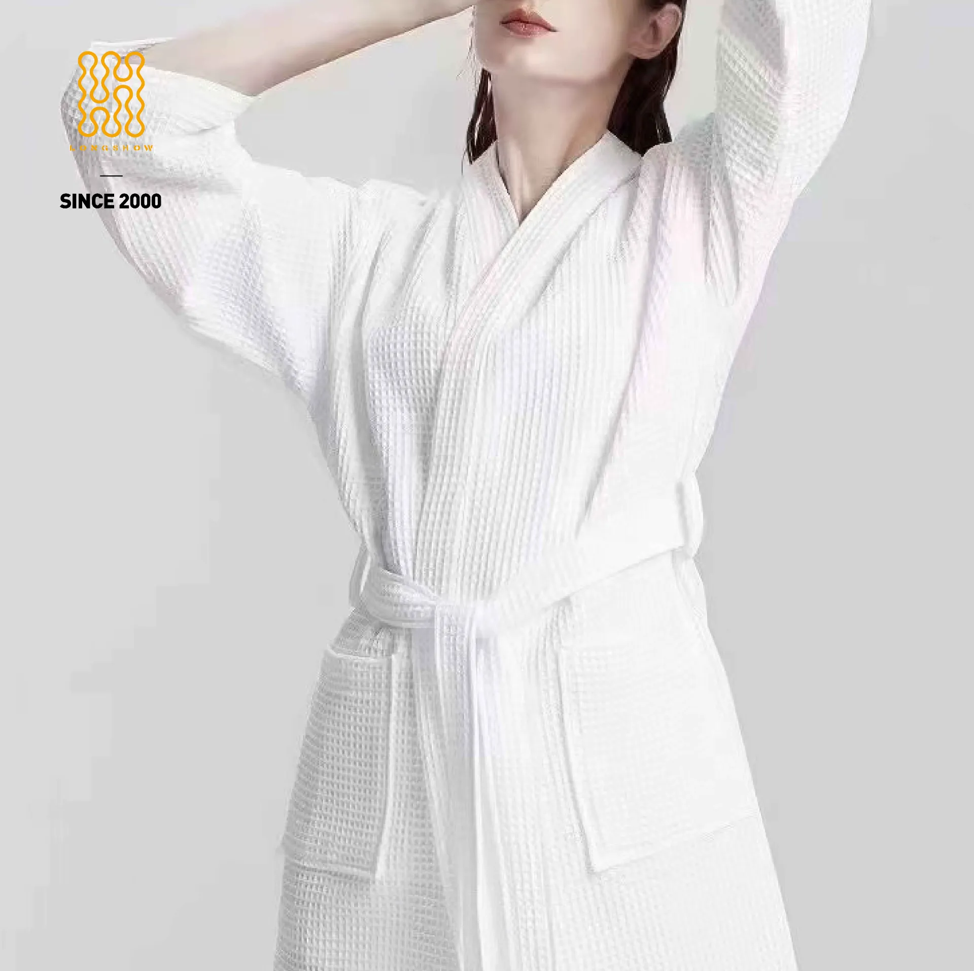 Indulge in Spa-Like Comfort with a Waffle Spa Bathrobe