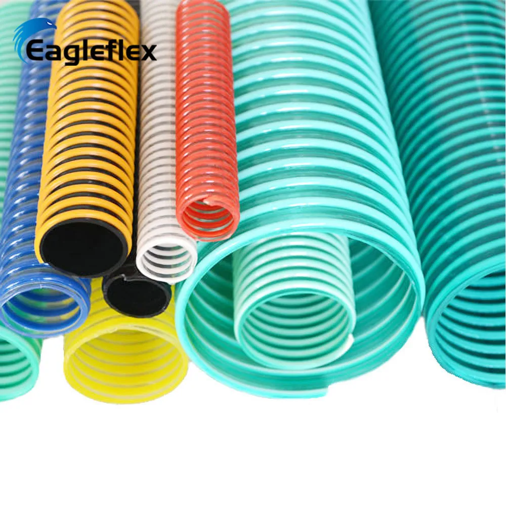 Flexible vacuum hose with wire reinforcement for superior durability and performance Flexible vacuum hose with wire reinforcement for superior durability and performance