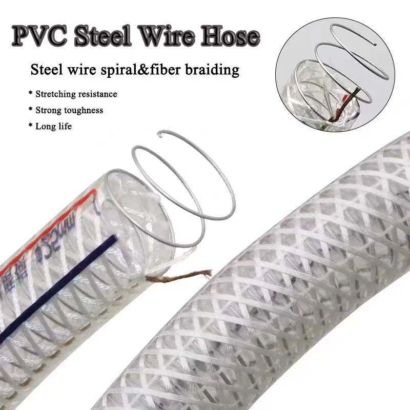 Unveiling the Benefits of PVC Steel Wire Reinforced Hoses