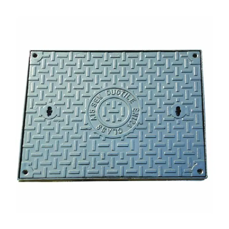 Ductile Iron Manhole Cover and Frame With Safety System Ductile Iron Manhole Cover and Frame With Safety System