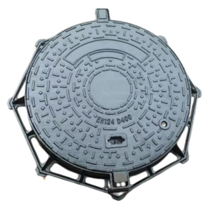 Round Manhole Cover EN124 Standard Class D400 Loading Capacity 40 Tons
