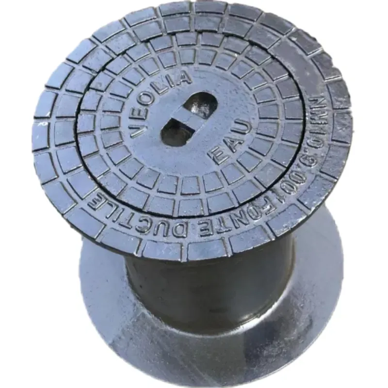 Ductile Iron Manhole Cover and Frame With Safety System