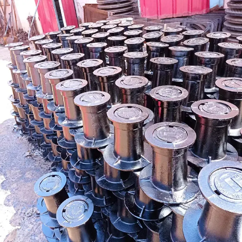 Ductile Iron Manhole Cover and Frame With Safety System