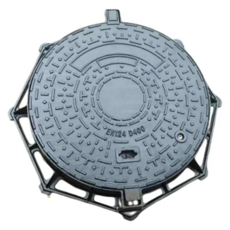 Ductile Iron Manhole Cover and Frame With Safety System Ductile Iron Manhole Cover and Frame With Safety System