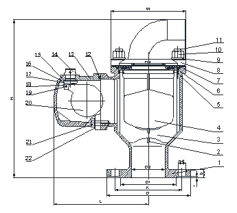Ductile Iron Manhole Cover and Frame With Safety System
