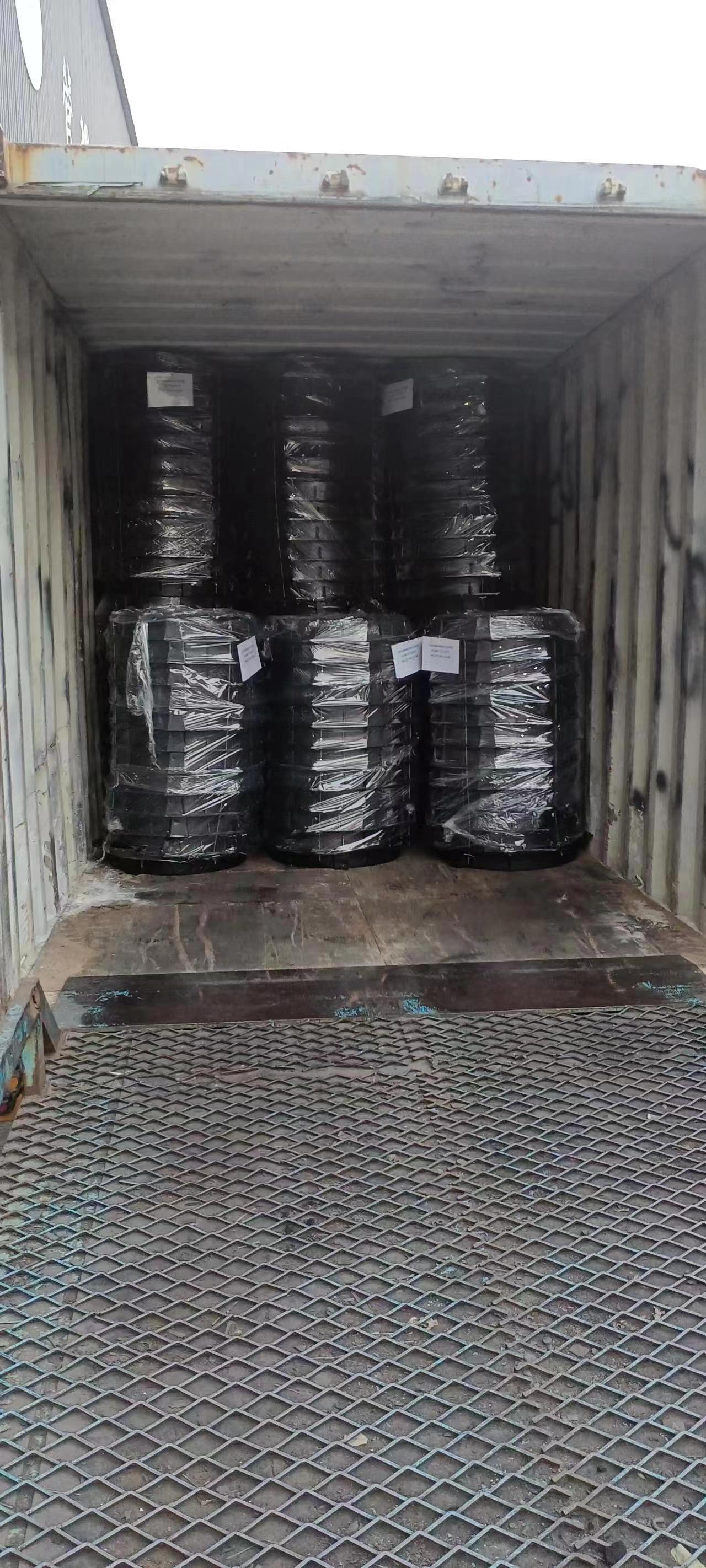 Ductile Iron Manhole Cover and Frame With Safety System