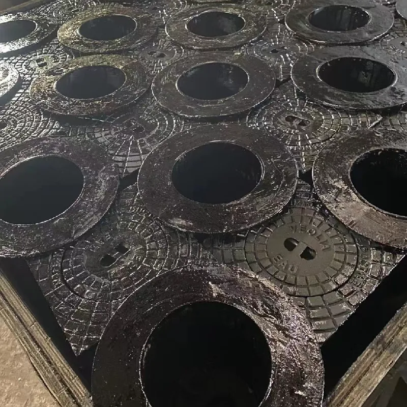 Ductile Iron Manhole Cover and Frame With Safety System