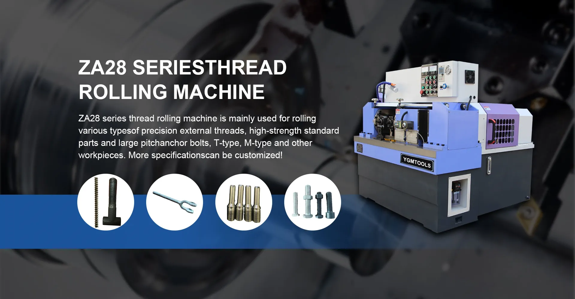 roll thread machine price manufacturer