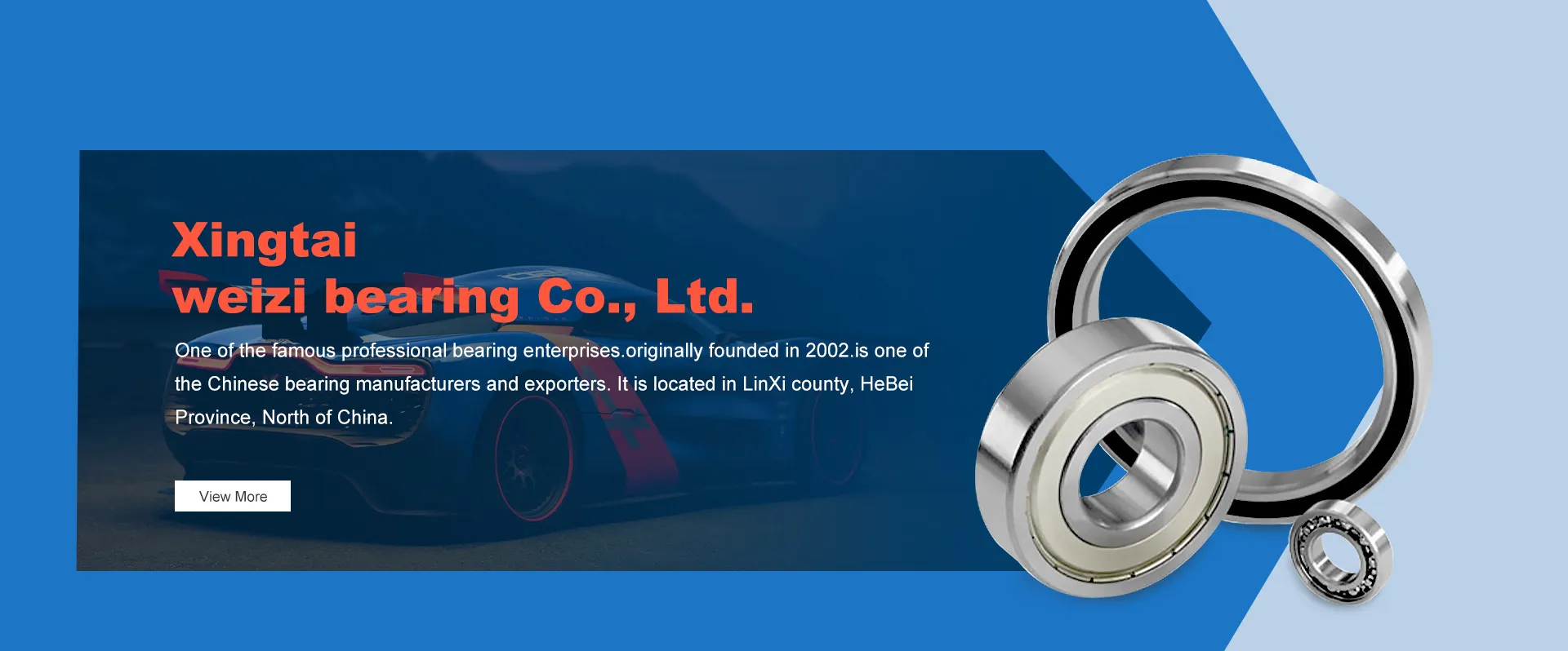 double row self aligning spherical roller bearing