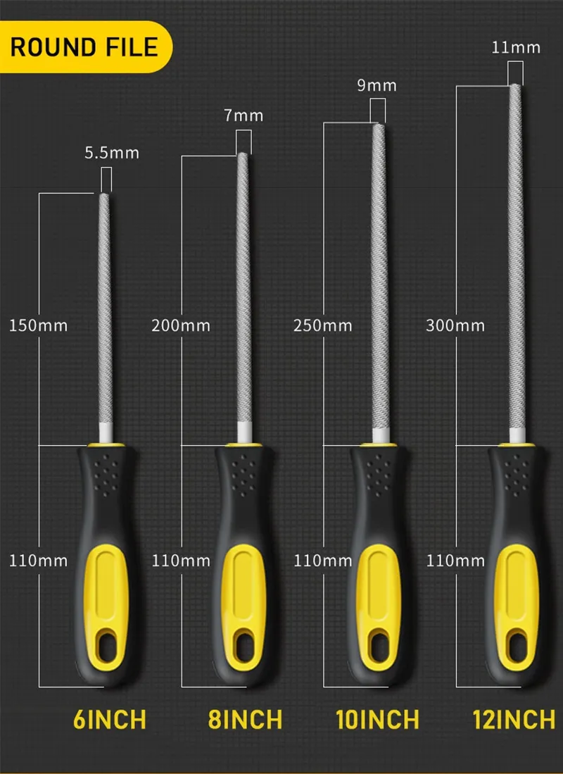 Essential Tools for Precision Work: Round Metal Files and More
