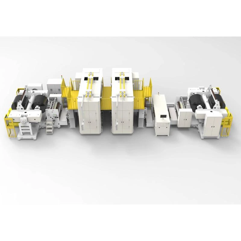 900*1500 Negative Electrode Double-Machine Continuous Rolling Automatic Splicing Integrated Machine