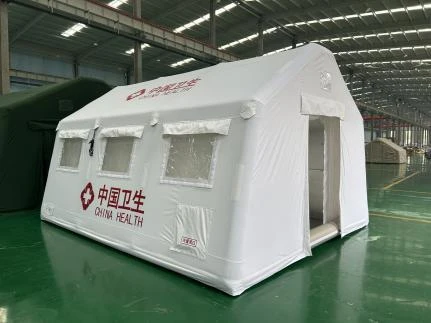 Medical high-pressure inflatable tents