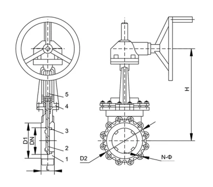 Seat Options for a 12 Inch Knife Gate Valve