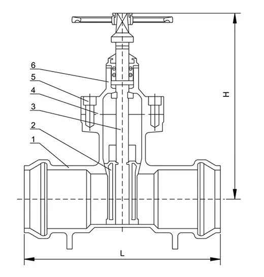 vnidirectional knife gate valve