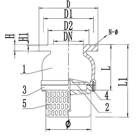 1600mm butterfly valve