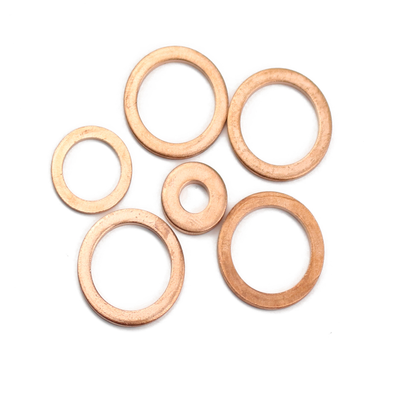 COPPER FLAT WASHERS