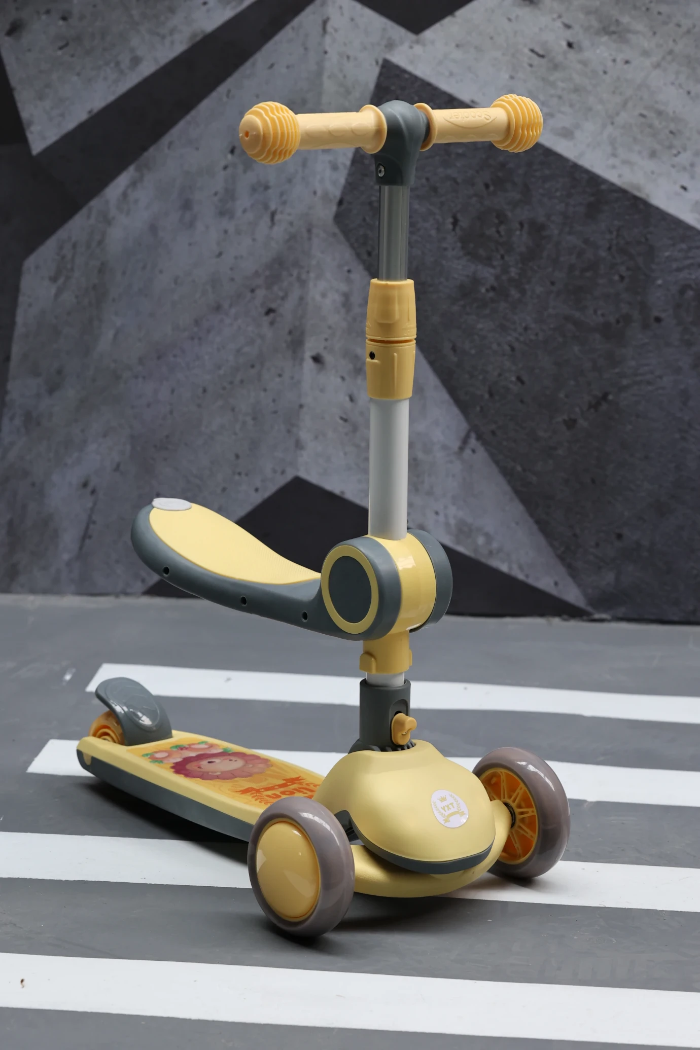 Three-Wheel Light-Up Scooter Benefits for Kids