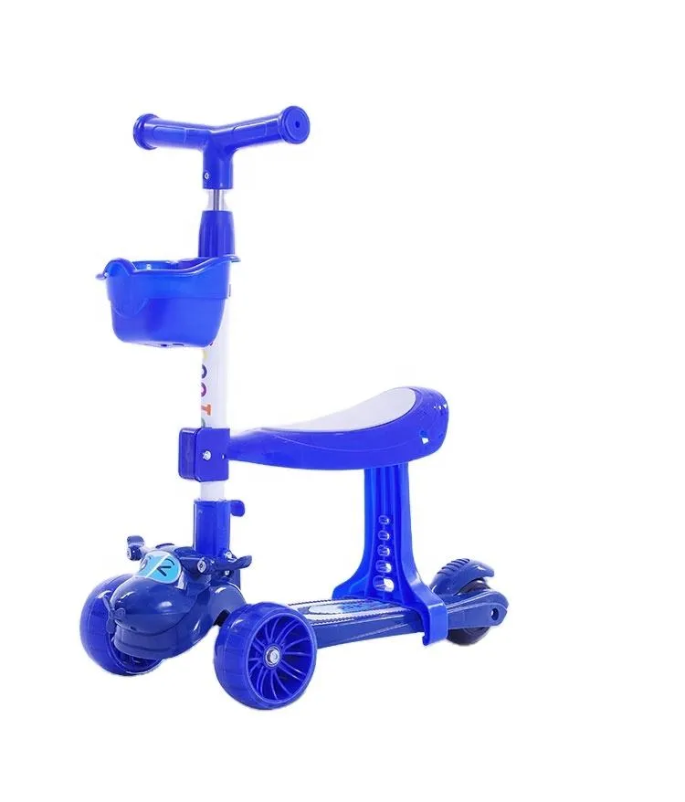 Hot Selling New PP Kids Scooter, Three Wheels, With Light