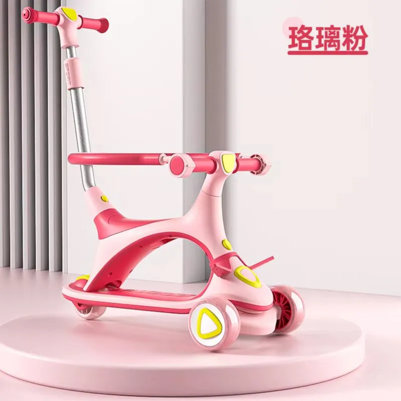 Wholesale Kids Toys Big Wheel With Led Kids Tricycle Children Kids Scooter