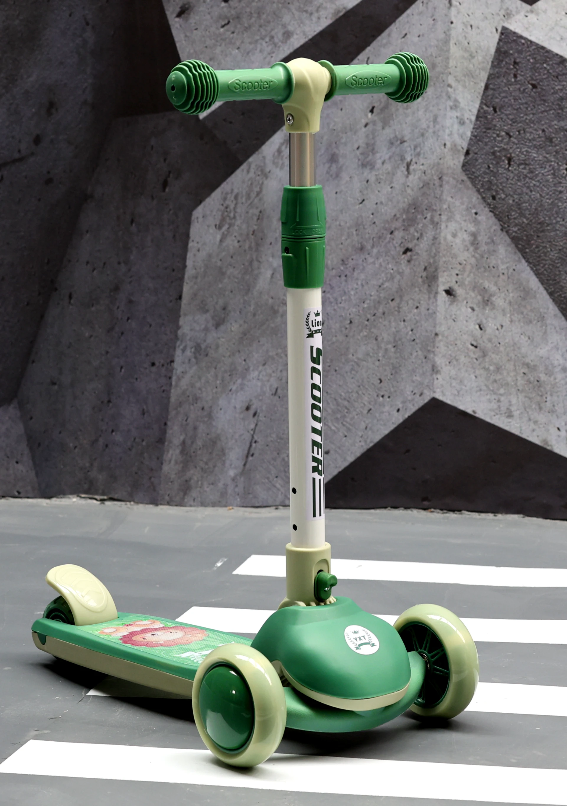 Foldable 3-Wheel Toddler Scooter for Girls & Boys | Safe Fun Ride