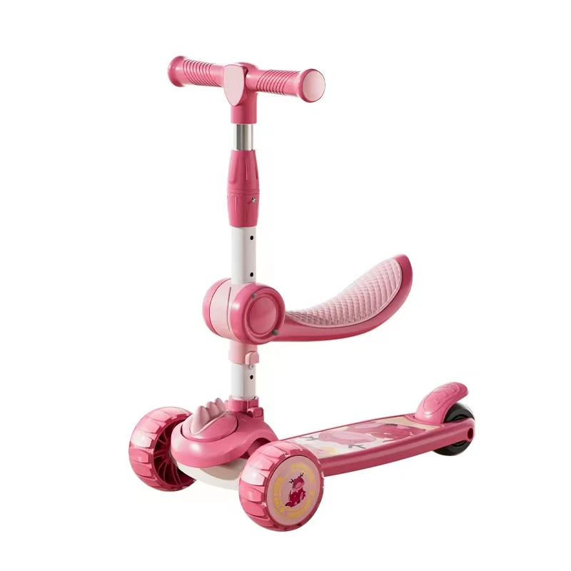 Direct Wholesale PP Folding Kids Kick Scooter, Adj Handlebar