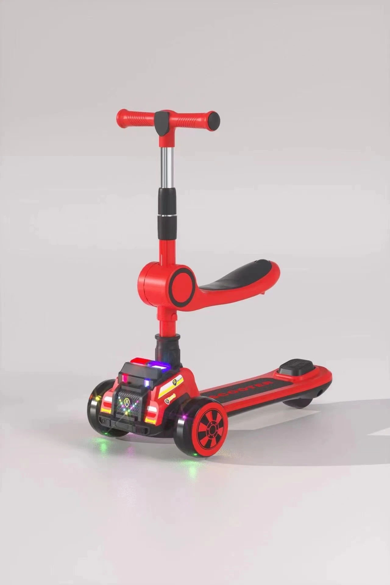 High Quality New Plastic Cheap Child Kick Three Wheel Kids New Scooter with Light