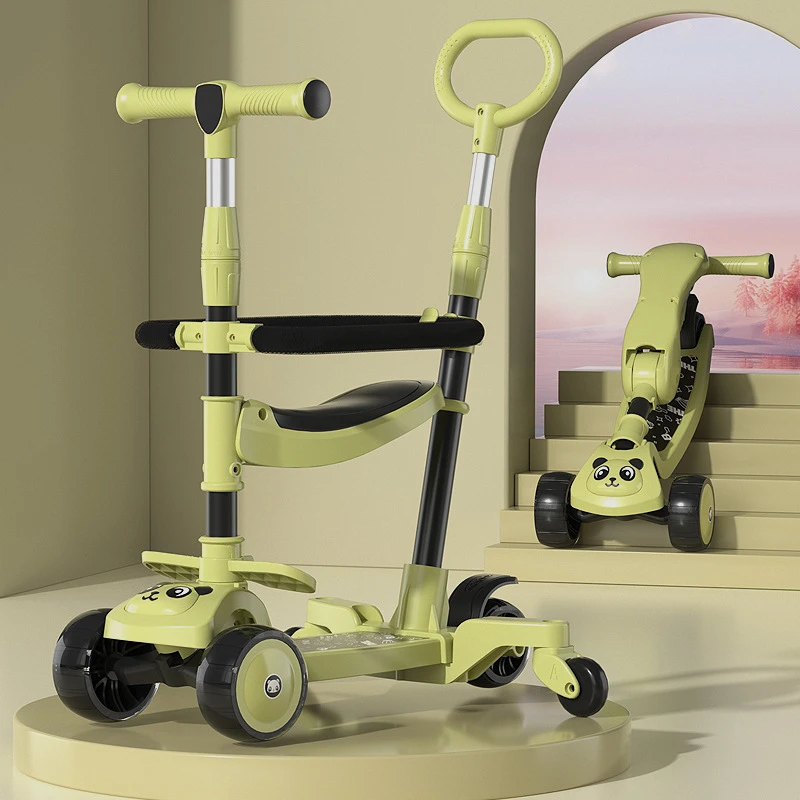 Newest Baby Scooter Folding Scooter Kids Kick Scooter for Sliding Children Ride on Car