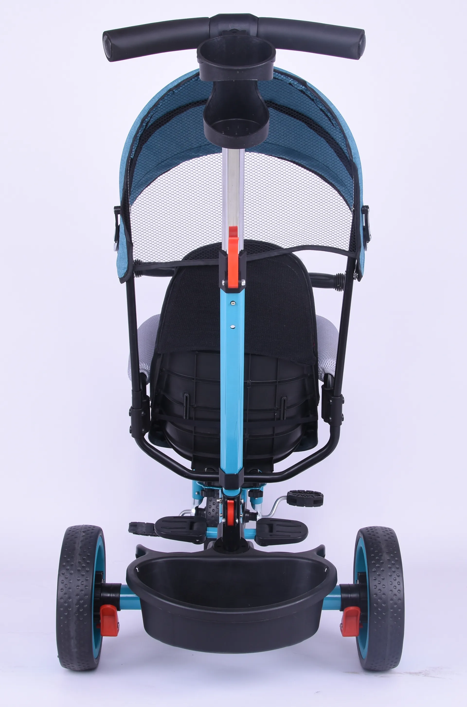 360° Rotating Seat Steel Baby Tricycle | Hot Sale 4in1