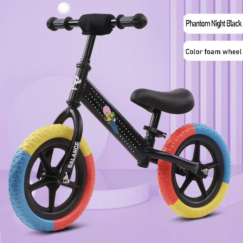 Children′s Balance Car Pedal-Free 12-Inch Scooter 2-6-8 Years Old 14-Inch Baby Toddler Bike Children′s Toys