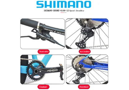 27.5/29 "Color-Changing Carbon Fiber Mountain Bike 12 Variable Speed Mountain Bike Dirt Bike 27.5/29 "Color-Changing Carbon Fiber Mountain Bike 12 Variable Speed Mountain Bike Dirt Bike