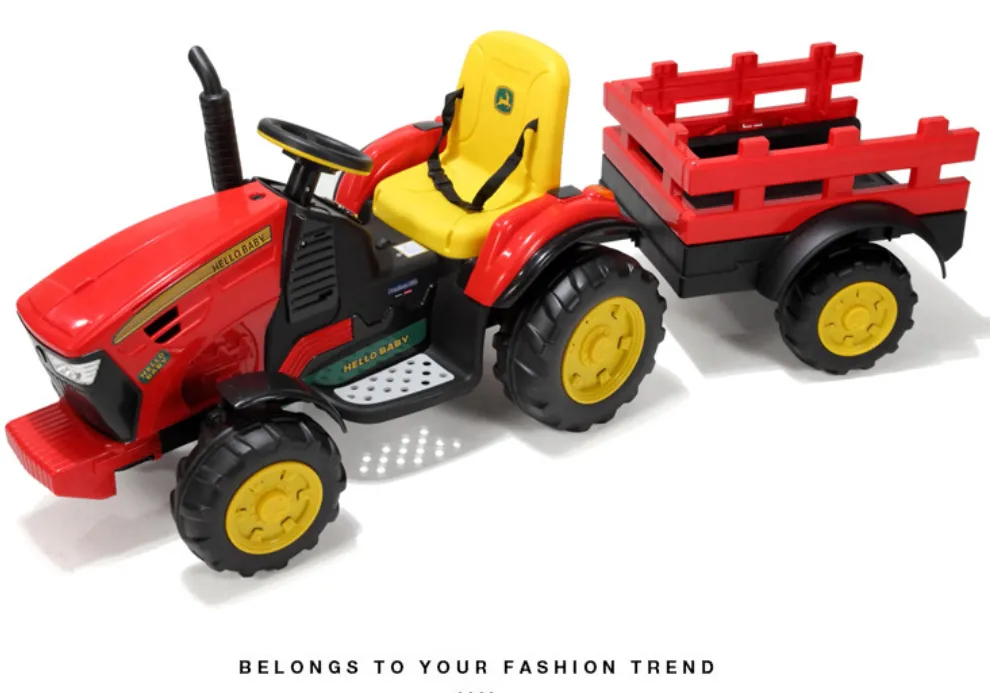 New children's electric four-wheel off-road vehicle four-wheel drive power remote control multi-function can sit human toy car