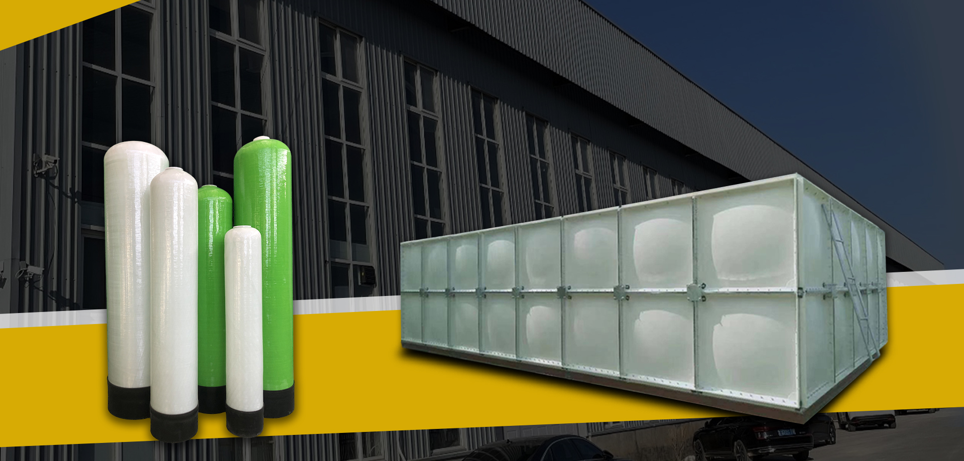 Pressed Steel Sectional Water Tank - Durable & Customizable Water Storage Solutions