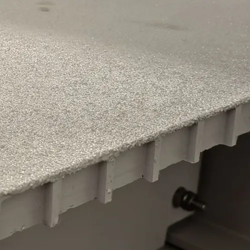 green fiberglass grating