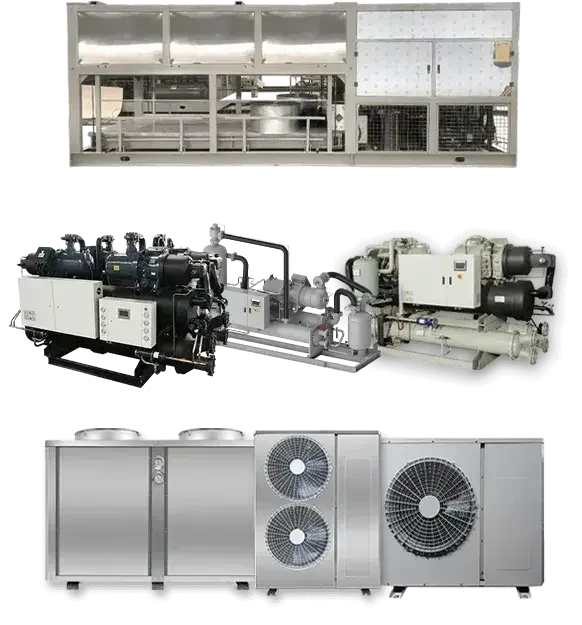 Mongolia supporting slaughtering assembly line (sheep) 3 sets of 200 square meter freezers, which can freeze up to 120 tons of mutton.