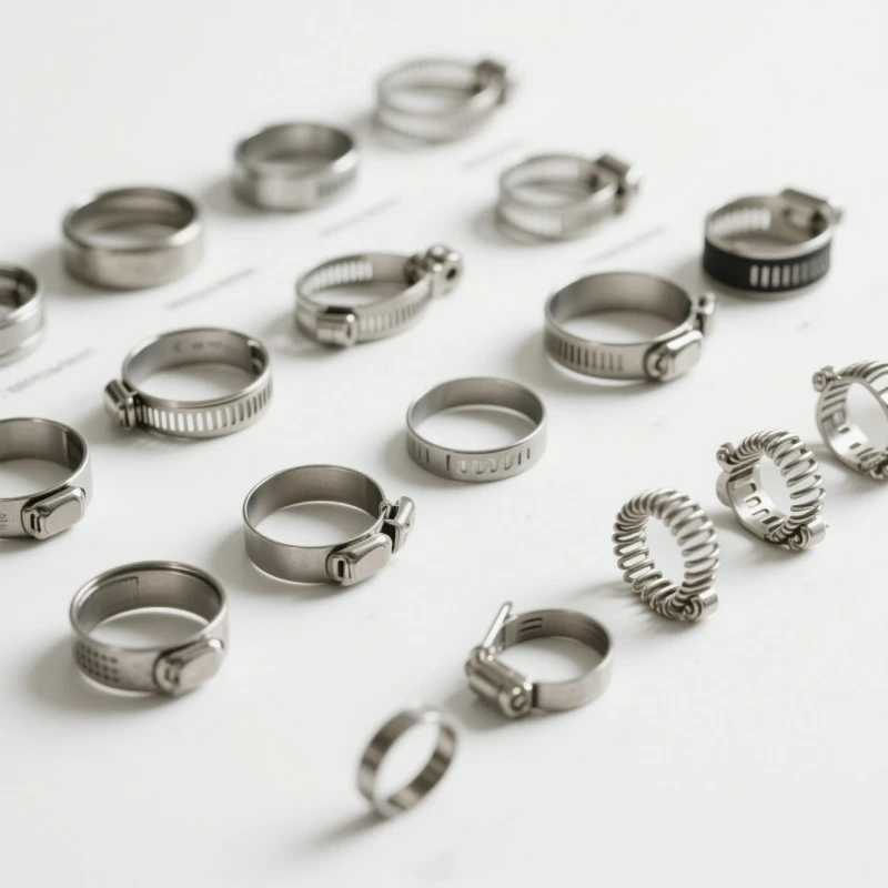 How many types of clamps are there?