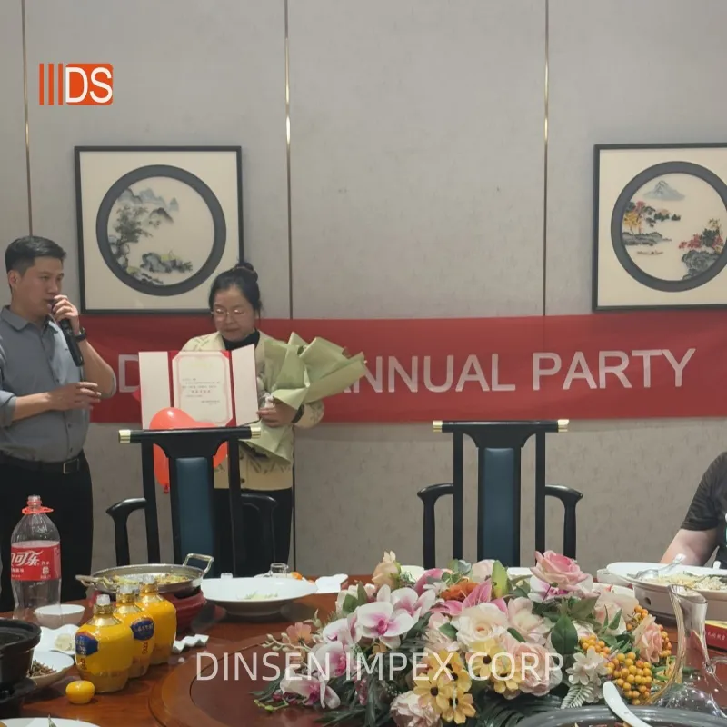 Award ceremony Ryan won the title of sales champion, and Bill presented him with a certificate, bonus and flowers.