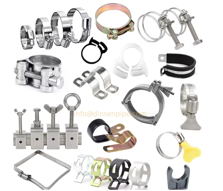 What is the difference between 'Hose clamps' and 'Hose Clips'?