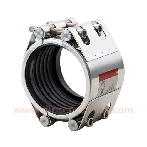 What is the difference between single band pipe coupling and double band pipe coupling?