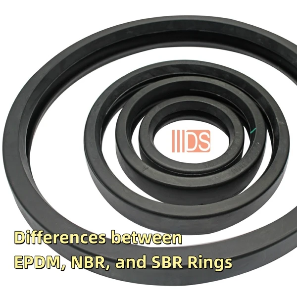 What are the Differences between DINSEN Pipe Coupling EPDM, NBR, and SBR Rings?