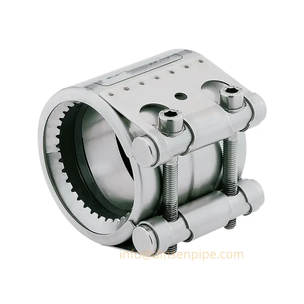 grip type coupling cast iron pipe